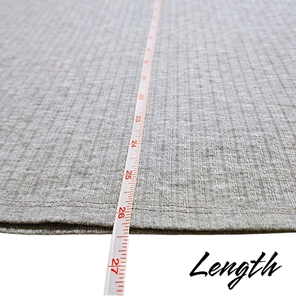 P.S. Kate Women's Gray Ribbed Tank Top Medium | Minimalist Normcore Basic Casual - Picture 9 of 9